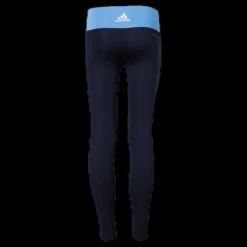 Hot adidas Big Text Tights Youth Blue/Black Blå och Svart
