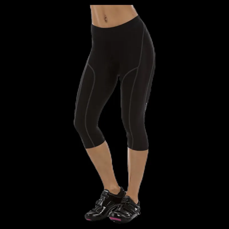 Hot Newline Bike Knee Pants Black Svart