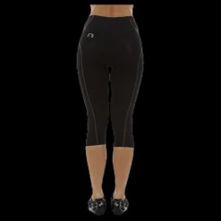 Hot Newline Bike Knee Pants Black Svart