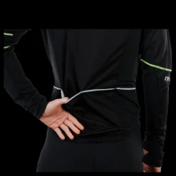 Outlet Newline Bike Protect Jersey Black Svart