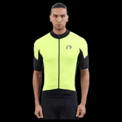 Newline Bike Stretch Jersey Black/Yellow Svart och Gul