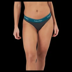 Calvin Klein Bikini Charcoal Heather_topaz Gemston Svart Outlet