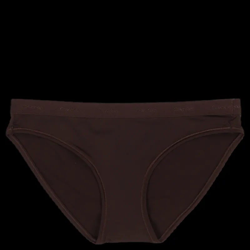 Calvin Klein Bikini (mid Rise) Woodland Svart