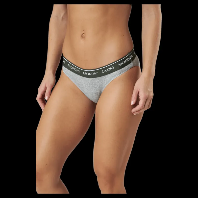 Outlet Calvin Klein Bikini 7pk Grey Heather_colour Wb Grå