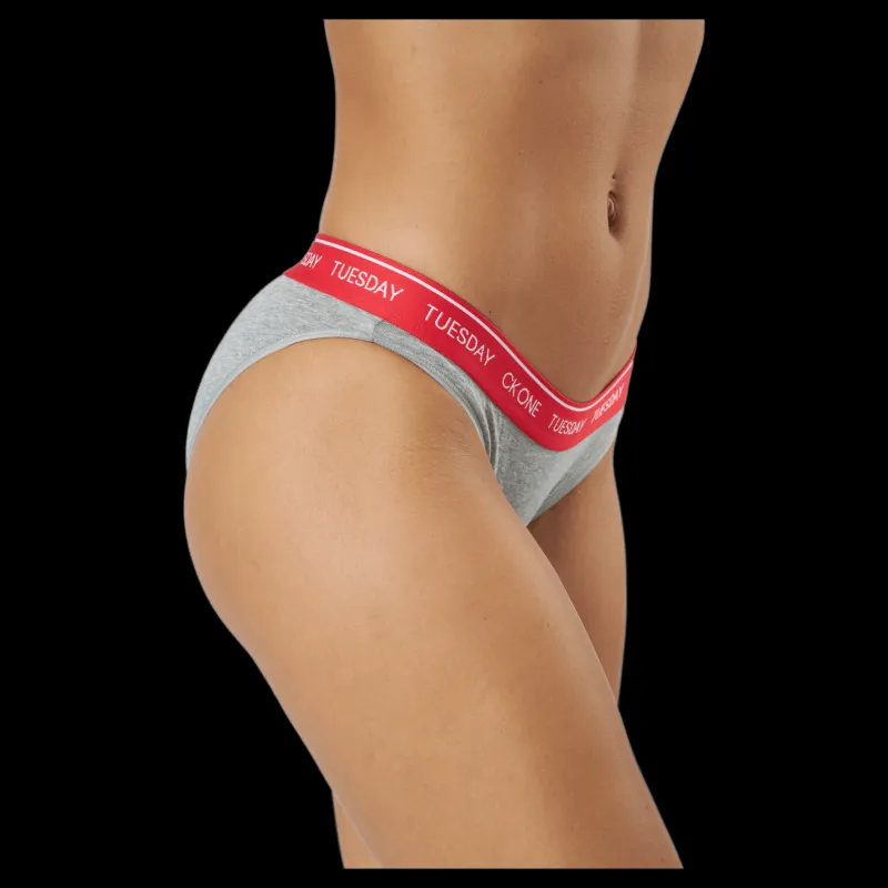 Outlet Calvin Klein Bikini 7pk Grey Heather_colour Wb Grå