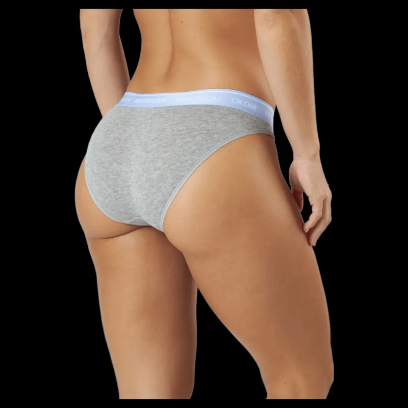 Outlet Calvin Klein Bikini 7pk Grey Heather_colour Wb Grå