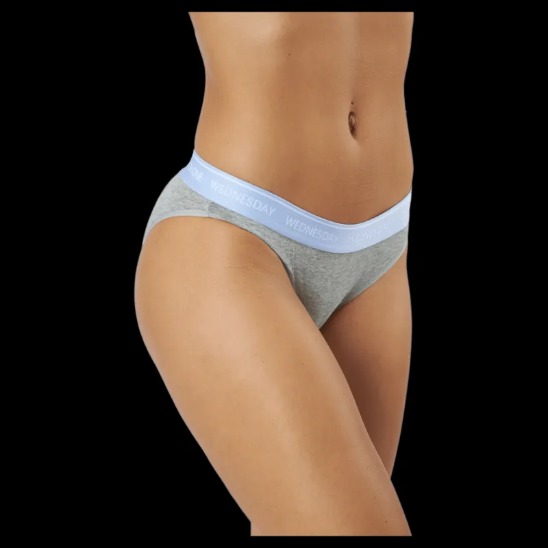 Outlet Calvin Klein Bikini 7pk Grey Heather_colour Wb Grå