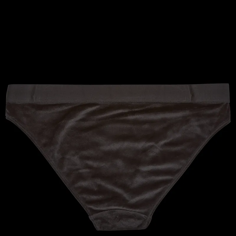 Tommy Hilfiger Bikini Velour Black Svart Discount