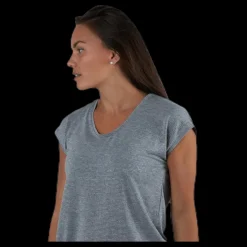 Discount Pieces Billo Tee Lurex Stripes Grey Grå