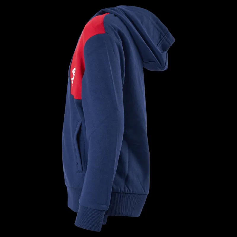 Fila Bingöl Jacket With Hood 53002 - Medieval Blue-true Red Blå Clearance