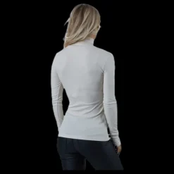 Hot Pieces Birdie Ls Rollneck Bc Grey Grå