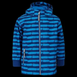 Racoon Birk Paint Jacket Blue Blå New