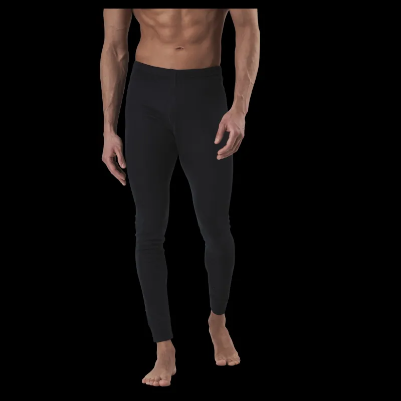 Best Norfolk Bjorn Long Bottom 100% Merino Wool Black Svart