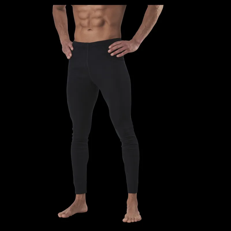 Best Norfolk Bjorn Long Bottom 100% Merino Wool Black Svart