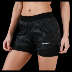 Sale Newline Black 2-Lay Shorts Black Svart