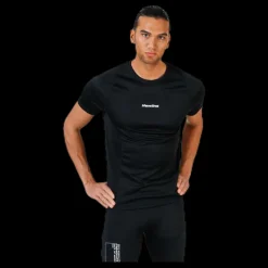 Newline Black Tech Tee Black Svart Best