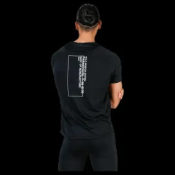 Newline Black Tech Tee Black Svart Best