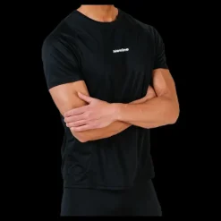 Newline Black Tech Tee Black Svart Best