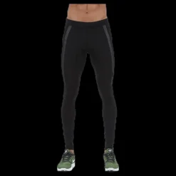 Outlet Newline BLACK Warm Wiper Tights M Black Svart