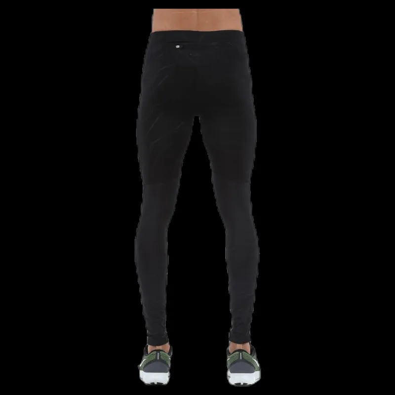 Outlet Newline BLACK Warm Wiper Tights M Black Svart