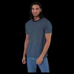 Jack & Jones Blackburn Tee Ss Crew Neck Blue Blå