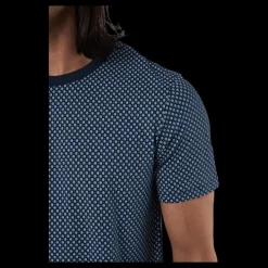 Jack & Jones Blackburn Tee Ss Crew Neck Blue Blå