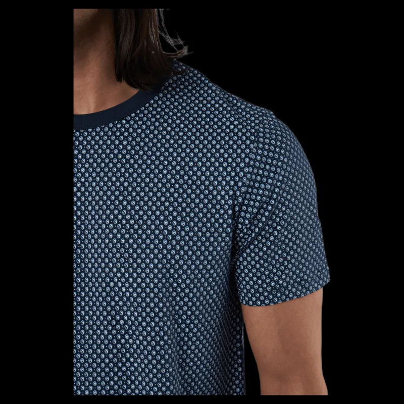 Jack & Jones Blackburn Tee Ss Crew Neck Blue Blå