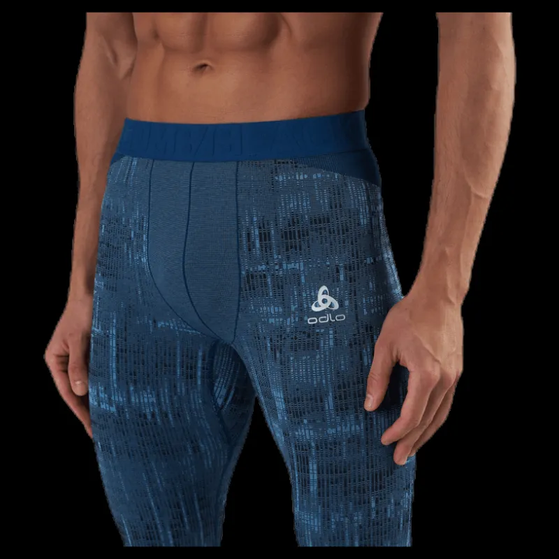 Discount Odlo Blackcomb Bottom Long Blue Blå