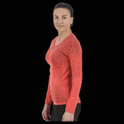 Best Odlo Blackcomb Light LS Pink/Grey Rosa och Grå