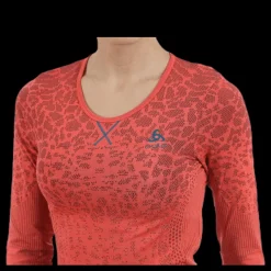 Best Odlo Blackcomb Light LS Pink/Grey Rosa och Grå