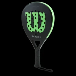 Wilson Blade Junior V2 Padel Black/green Svart Sale