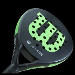 Wilson Blade Junior V2 Padel Black/green Svart Sale