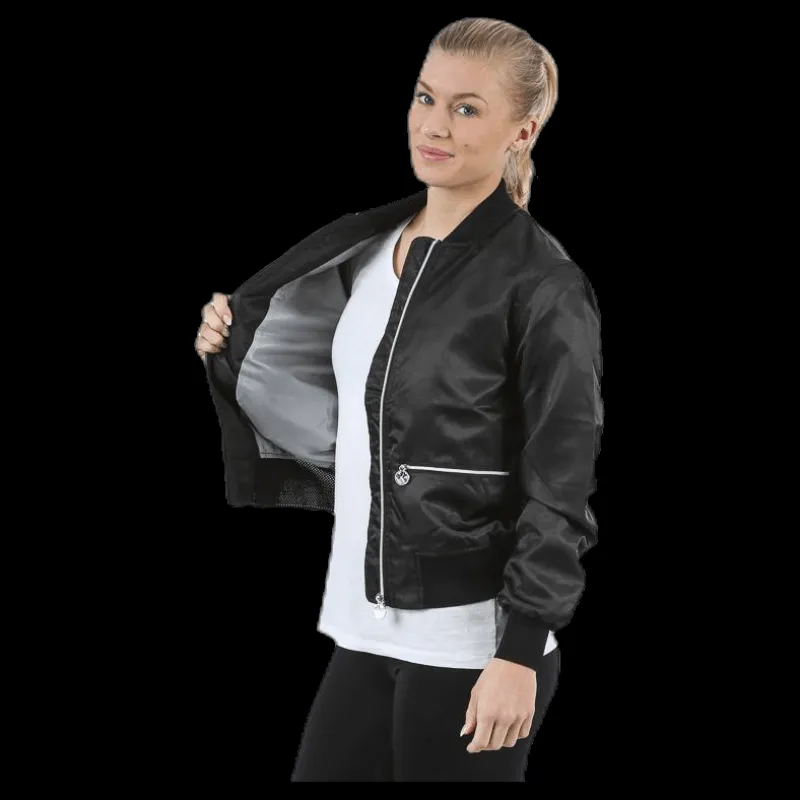 Best Röhnisch Blink Bomber Jacket Black Svart
