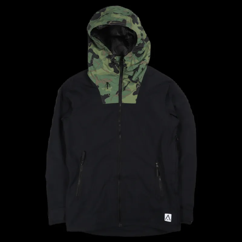 ColourWear Block Jacket Black Svart Outlet