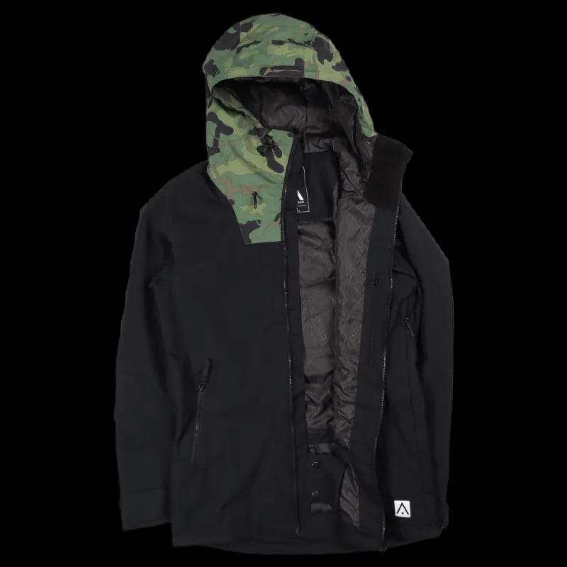 ColourWear Block Jacket Black Svart Outlet