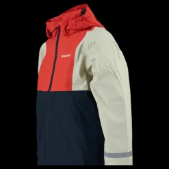 Discount Didriksons Block Kids Jacket Blue/Red Blå och Röd