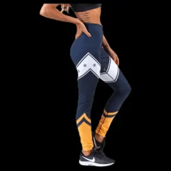 Tommy Hilfiger Sport Block Legging Stars Full Length Blue Blå Online