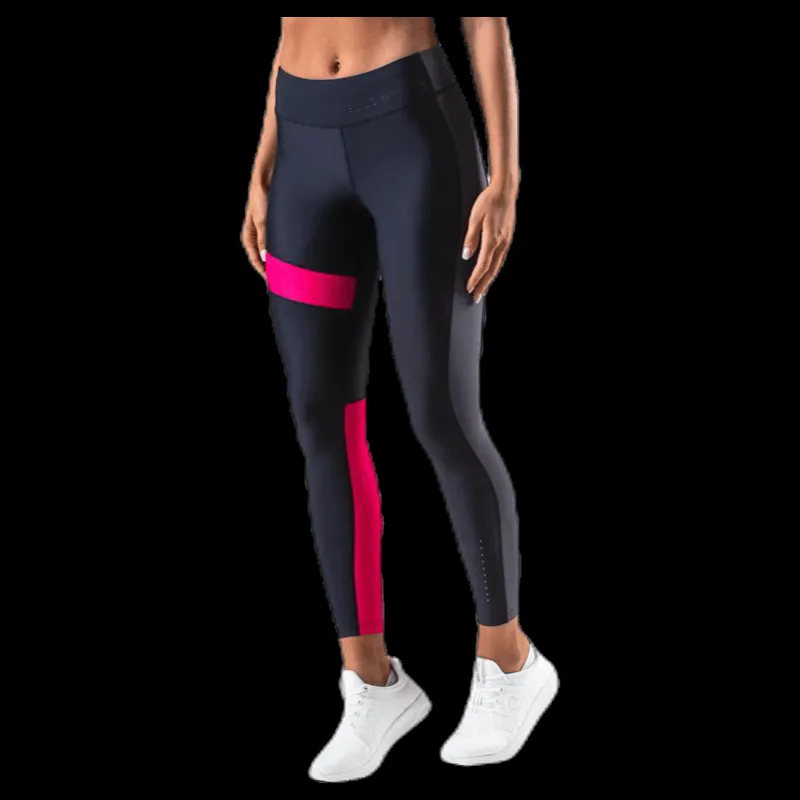BLACC Blocked Compression Tights Black Svart Discount