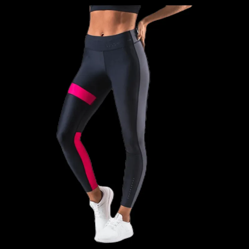 BLACC Blocked Compression Tights Black Svart Discount