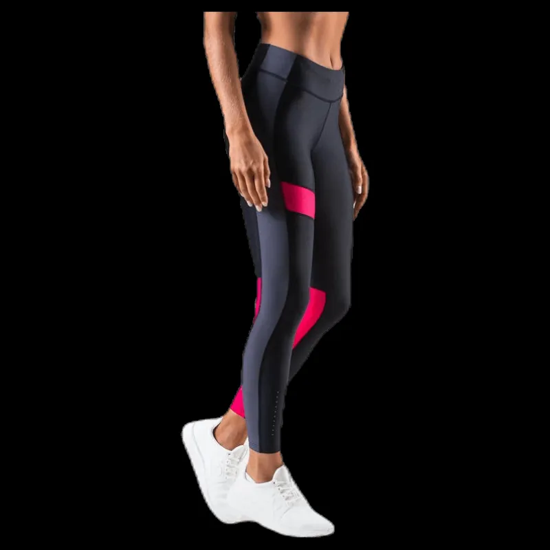 BLACC Blocked Compression Tights Black Svart Discount