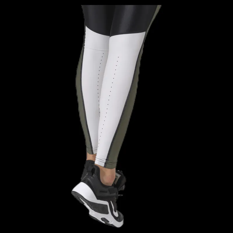BLACC Blocked Compression Tights Green Grön Clearance