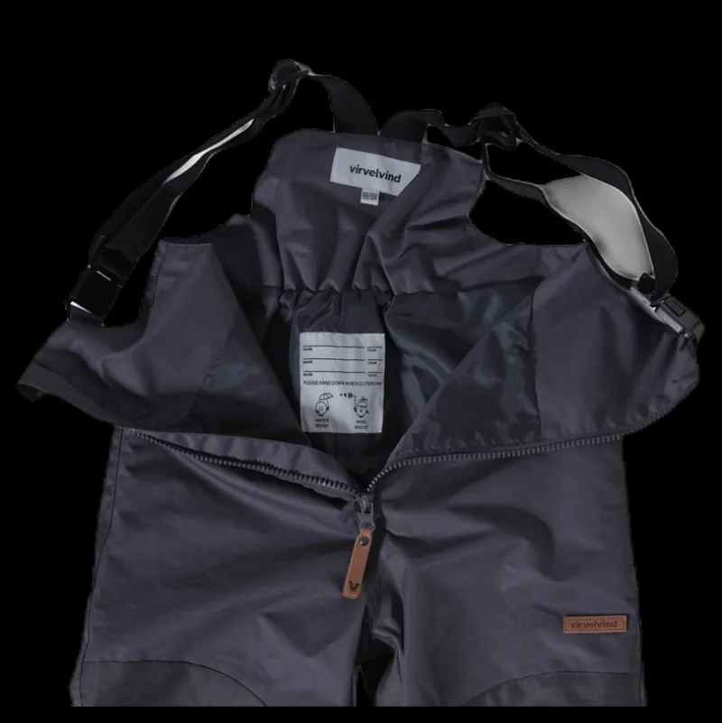 Hot Virvelvind Blåsig Bib Pant Grey Grå