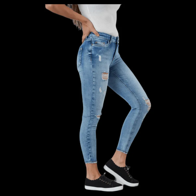 Clearance Only Blush Mid Denim Light Blue Denim Blå