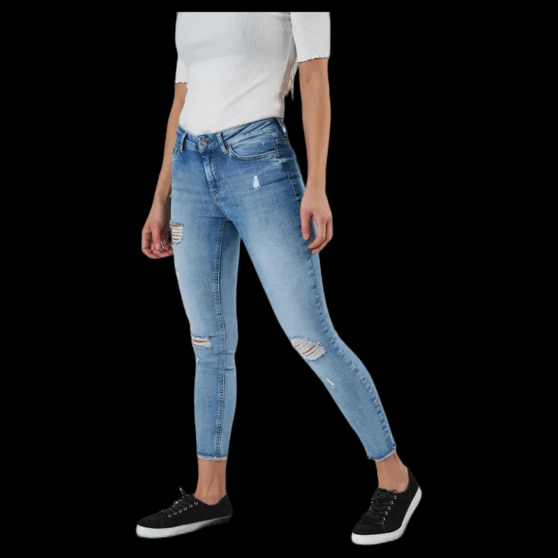 Clearance Only Blush Mid Denim Light Blue Denim Blå