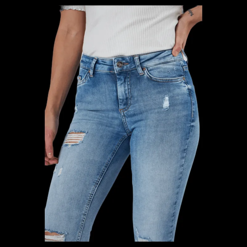 Clearance Only Blush Mid Denim Light Blue Denim Blå