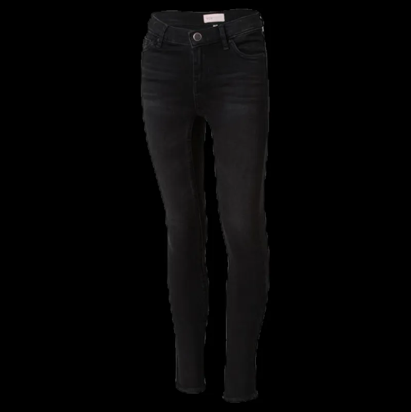 Kids Only Blush Skinny Raw Jeans Black Svart Clearance