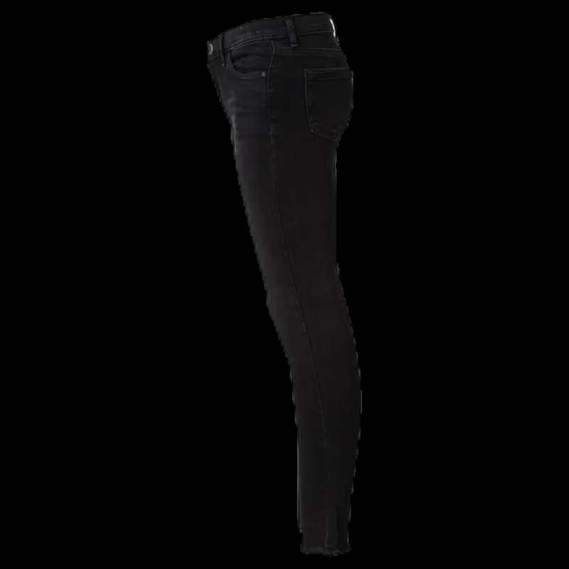 Kids Only Blush Skinny Raw Jeans Black Svart Clearance