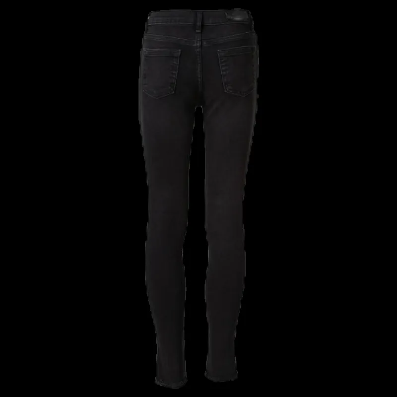 Kids Only Blush Skinny Raw Jeans Black Svart Clearance