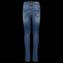 Discount Kids Only Blush Skinny Raw Jeans Blue Blå