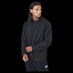 Discount Fila Bohinj Sweat Crew 80001 - Moonless Night Svart